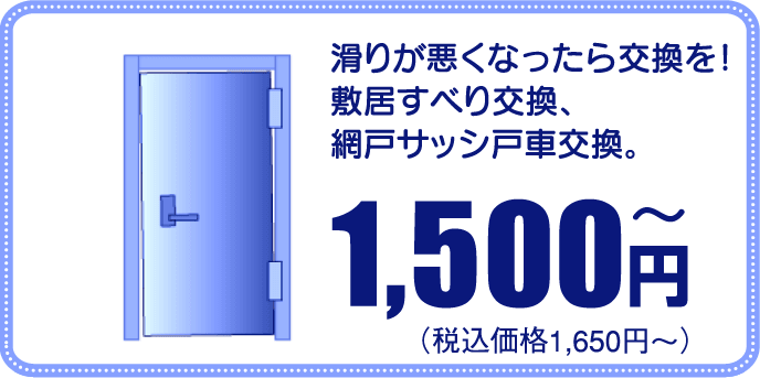 建てつけ調整